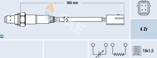 FAE 77196 - Sonda lambda autozon.pro