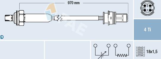 FAE 77190 - Sonda lambda autozon.pro