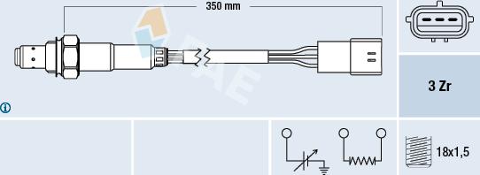 FAE 77191 - Sonda lambda autozon.pro