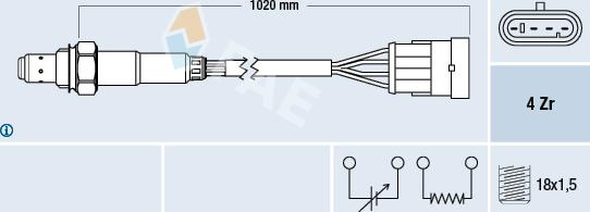 FAE 77192 - Sonda lambda autozon.pro