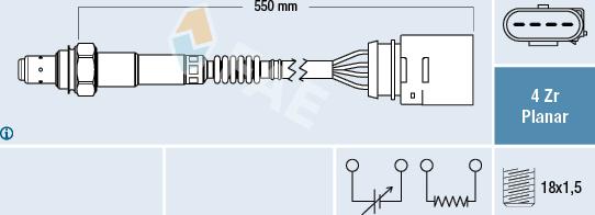 FAE 77148 - Sonda lambda autozon.pro