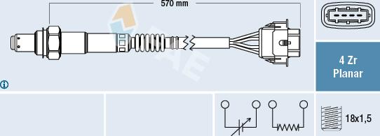 FAE 77154 - Sonda lambda autozon.pro