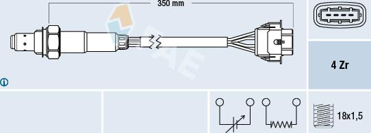 FAE 77155 - Sonda lambda autozon.pro