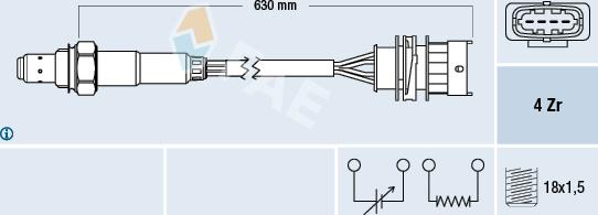 FAE 77156 - Sonda lambda autozon.pro