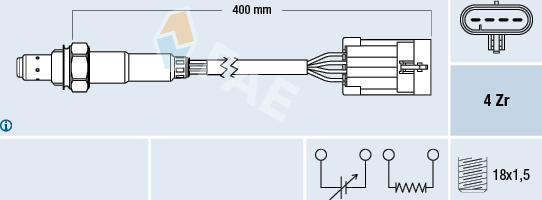 FAE 77158 - Sonda lambda autozon.pro