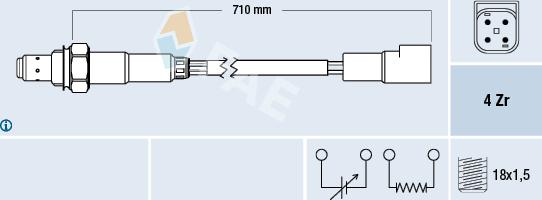 FAE 77169 - Sonda lambda autozon.pro