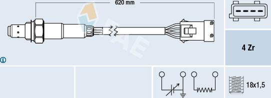 FAE 77164 - Sonda lambda autozon.pro