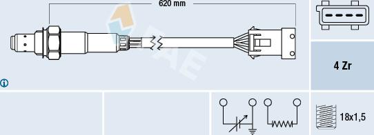 FAE 77166 - Sonda lambda autozon.pro