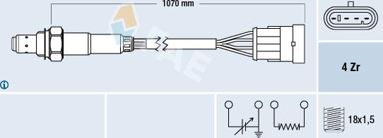 FAE 77161 - Sonda lambda autozon.pro