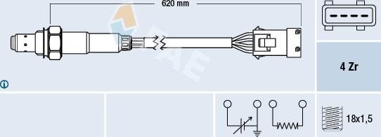 FAE 77163 - Sonda lambda autozon.pro