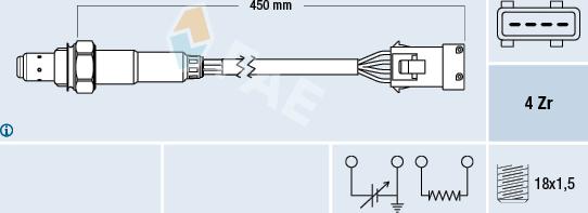 FAE 77162 - Sonda lambda autozon.pro