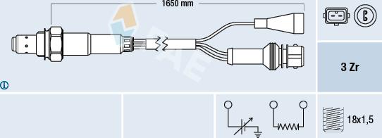 FAE 77109 - Sonda lambda autozon.pro