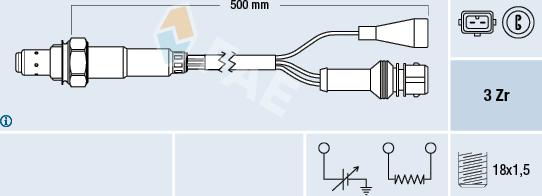 FAE 77105 - Sonda lambda autozon.pro