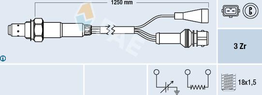 FAE 77108 - Sonda lambda autozon.pro