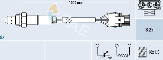 FAE 77119 - Sonda lambda autozon.pro