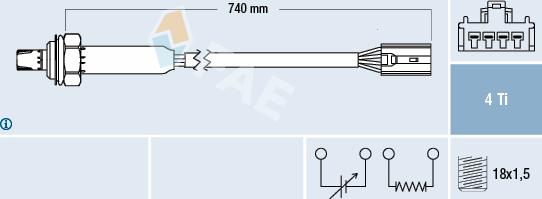 FAE 77189 - Sonda lambda autozon.pro