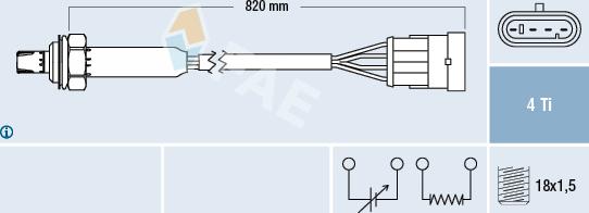 FAE 77184 - Sonda lambda autozon.pro