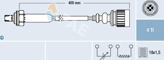 FAE 77187 - Sonda lambda autozon.pro