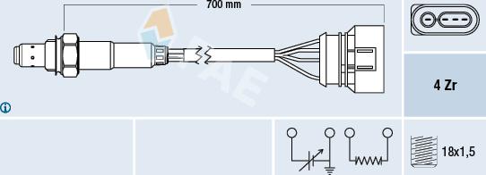 FAE 77135 - Sonda lambda autozon.pro