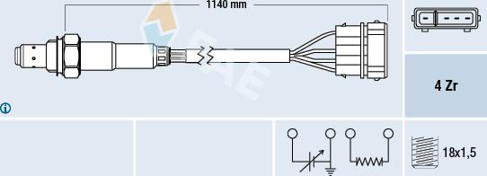 FAE 77130 - Sonda lambda autozon.pro