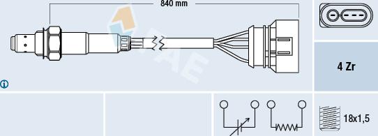 FAE 77133 - Sonda lambda autozon.pro