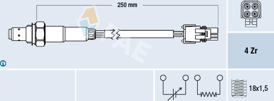 FAE 77129 - Sonda lambda autozon.pro