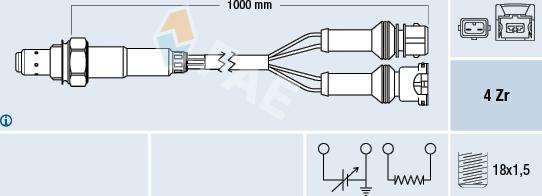 FAE 77124 - Sonda lambda autozon.pro