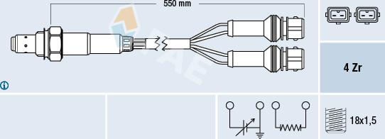 FAE 77126 - Sonda lambda autozon.pro