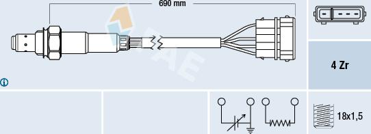 FAE 77128 - Sonda lambda autozon.pro