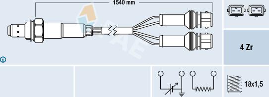 FAE 77127 - Sonda lambda autozon.pro