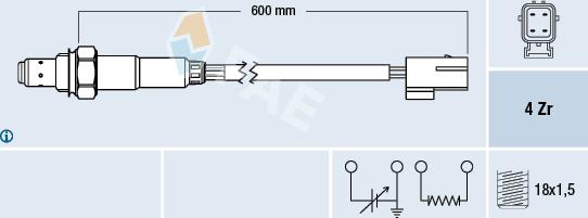 FAE 77179 - Sonda lambda autozon.pro