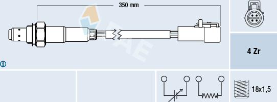 FAE 77170 - Sonda lambda autozon.pro