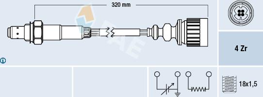 FAE 77172 - Sonda lambda autozon.pro