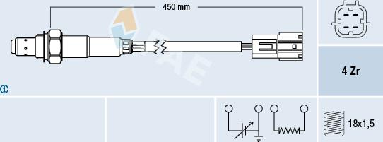 FAE 77394 - Sonda lambda autozon.pro