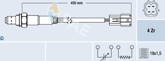 FAE 77393 - Sonda lambda autozon.pro