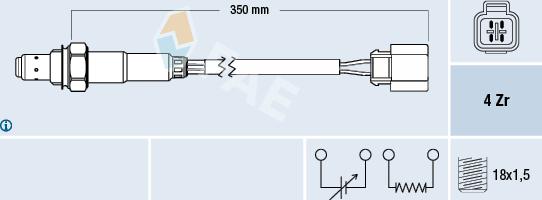 FAE 77349 - Sonda lambda autozon.pro