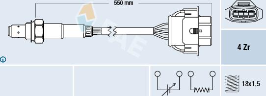 FAE 77342 - Sonda lambda autozon.pro