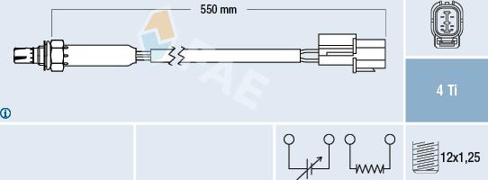 FAE 77350 - Sonda lambda autozon.pro