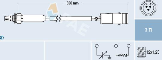 FAE 77358 - Sonda lambda autozon.pro