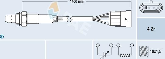 FAE 77364 - Sonda lambda autozon.pro