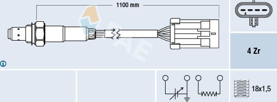 FAE 77361 - Sonda lambda autozon.pro