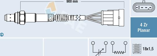 FAE 77362 - Sonda lambda autozon.pro