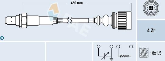 FAE 77367 - Sonda lambda autozon.pro