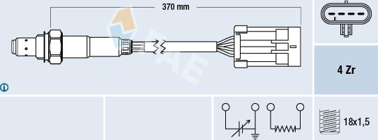 FAE 77309 - Sonda lambda autozon.pro