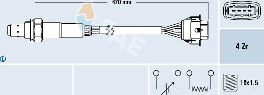 FAE 77304 - Sonda lambda autozon.pro