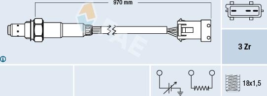 FAE 77306 - Sonda lambda autozon.pro