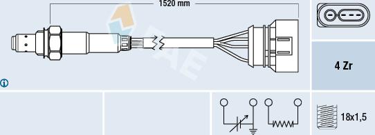 FAE 77301 - Sonda lambda autozon.pro