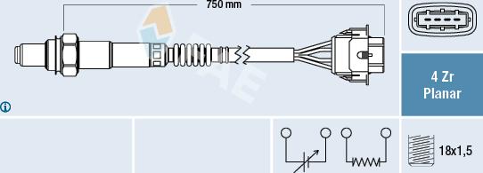 FAE 77308 - Sonda lambda autozon.pro