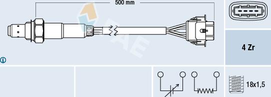 FAE 77303 - Sonda lambda autozon.pro