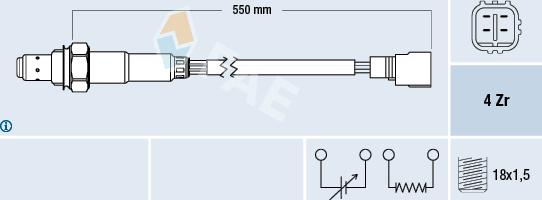 FAE 77310 - Sonda lambda autozon.pro